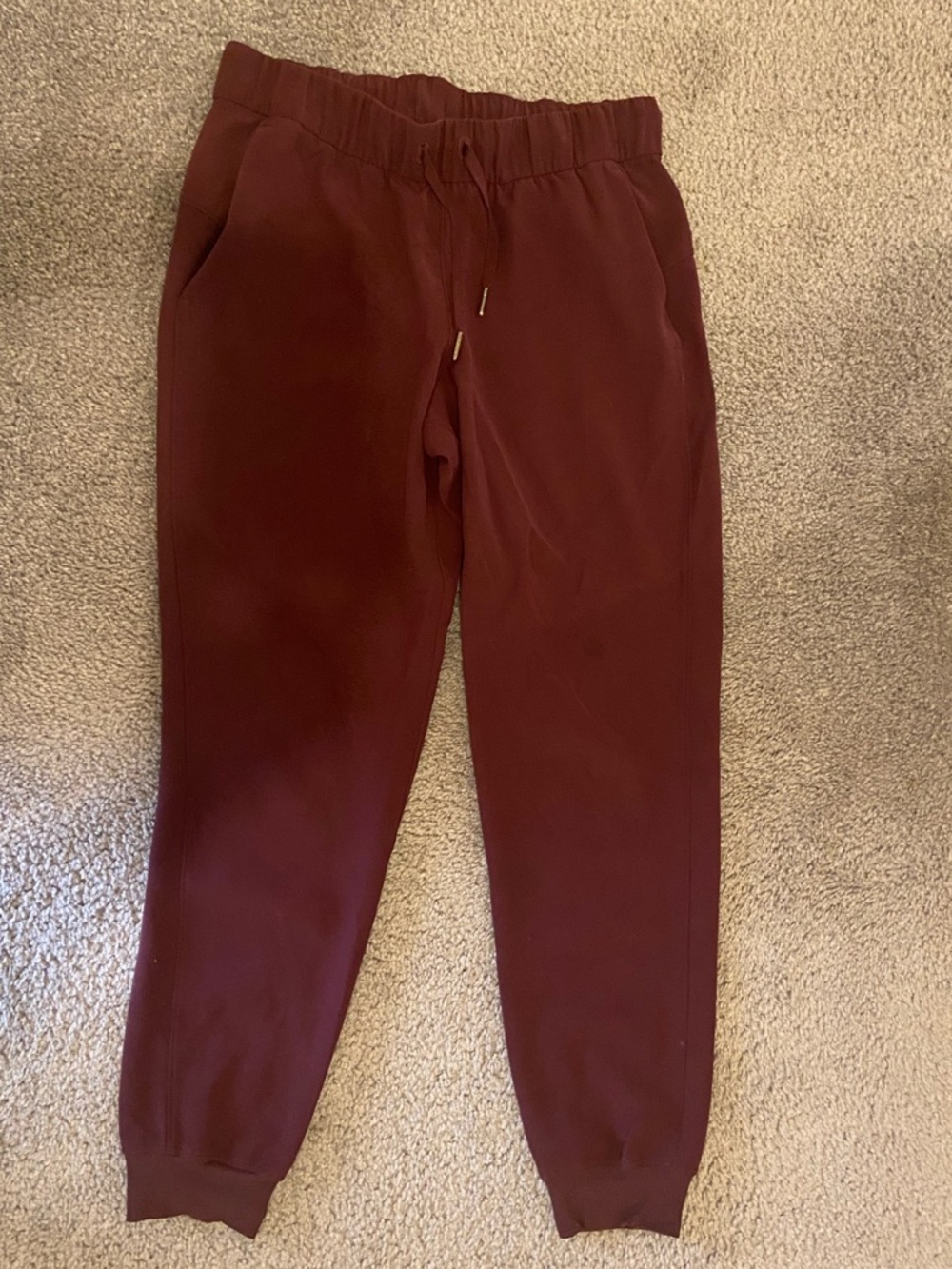 Lululemon Maroon Joggers